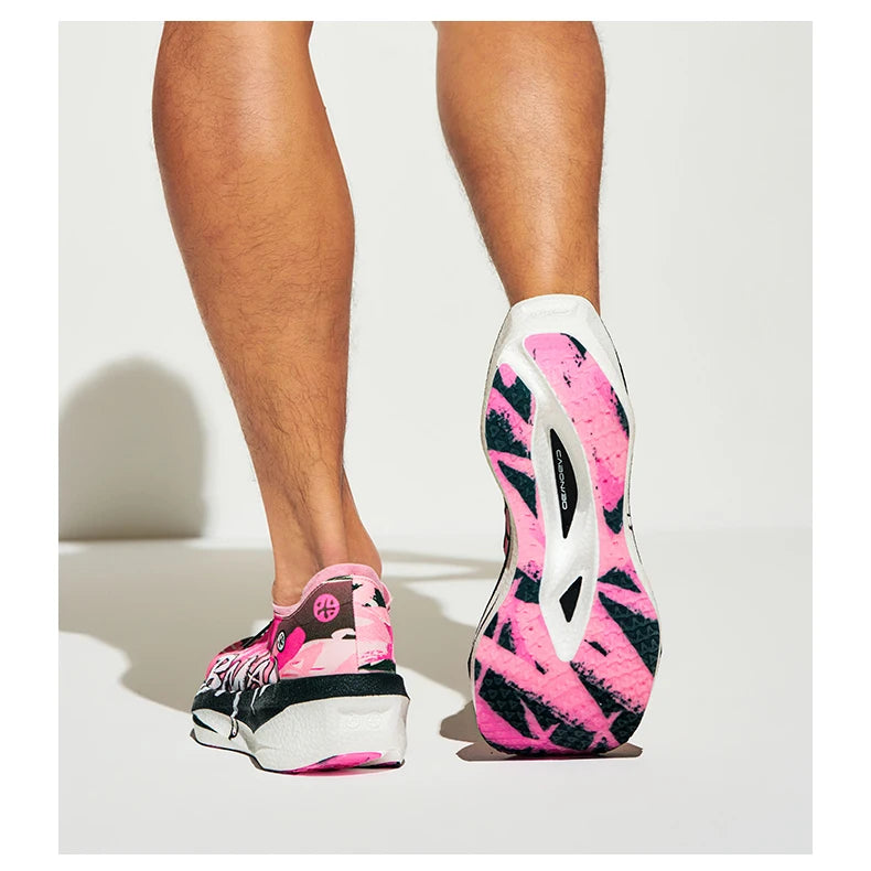 BMAI Ademende 20 km marathon-sneakers voor heren met dempende koolstofplaat – sportschoenen voor heren – casual luxe sportschoenen – hardloopschoenen voor heren