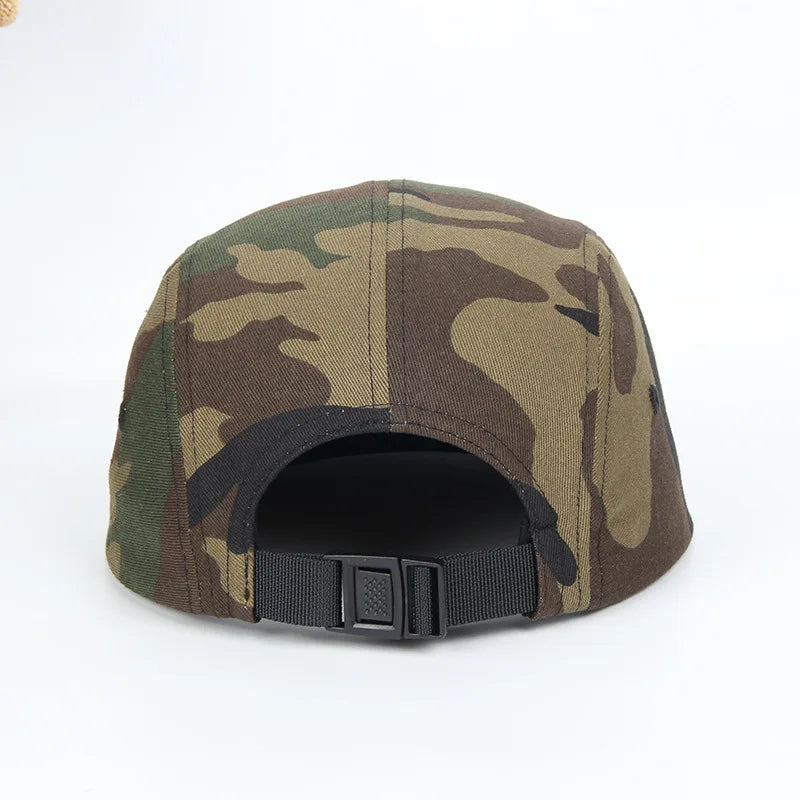 Summer Cotton 5 Panel Big Size Baseball Caps Oversize 62cm Flat Top Sports Snapback Cap Hip Hop Skateboard Hat Custom Wholesale