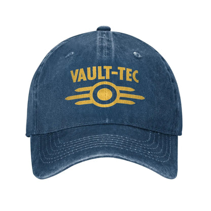 Kšiltovka s logem Vault Tec z hry Fallout, baseballová kšiltovka pro muže i ženy a teenagery, design ve stylu hip hopu, letní trendy kšiltovky pro tenis, skateboarding a baseball