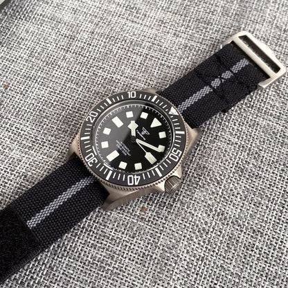 Titanium Case Tandorio 42mm Retro FXD NH35 PT5000 Mechanical Men Watch Sapphire 200M Diver Watches Luminous Montres hommes