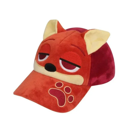 New Hot Cartoon Maniac Zootopia 2 Judith Nick Cute Cartoon Baseball Hat Duck Tongue Hat Leisure Travel Sunshade Photo Hat Gift