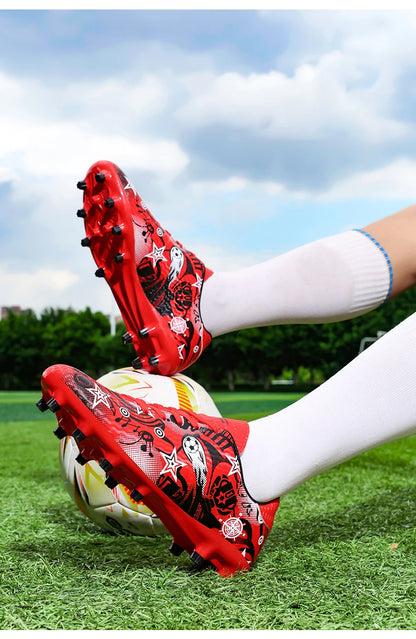 TF/FG chaussures de Football crampons de terrain de Football professionnel pour enfants haute qualité anti-dérapant baskets d'entraînement en plein air chaussures nouveau