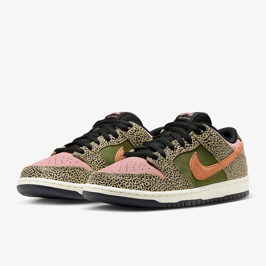 Nike Authentic Dunk Low Herren- und Damen-Sneaker aus Leder im Patchwork-Stil, Retro-Klassiker IH3211-200