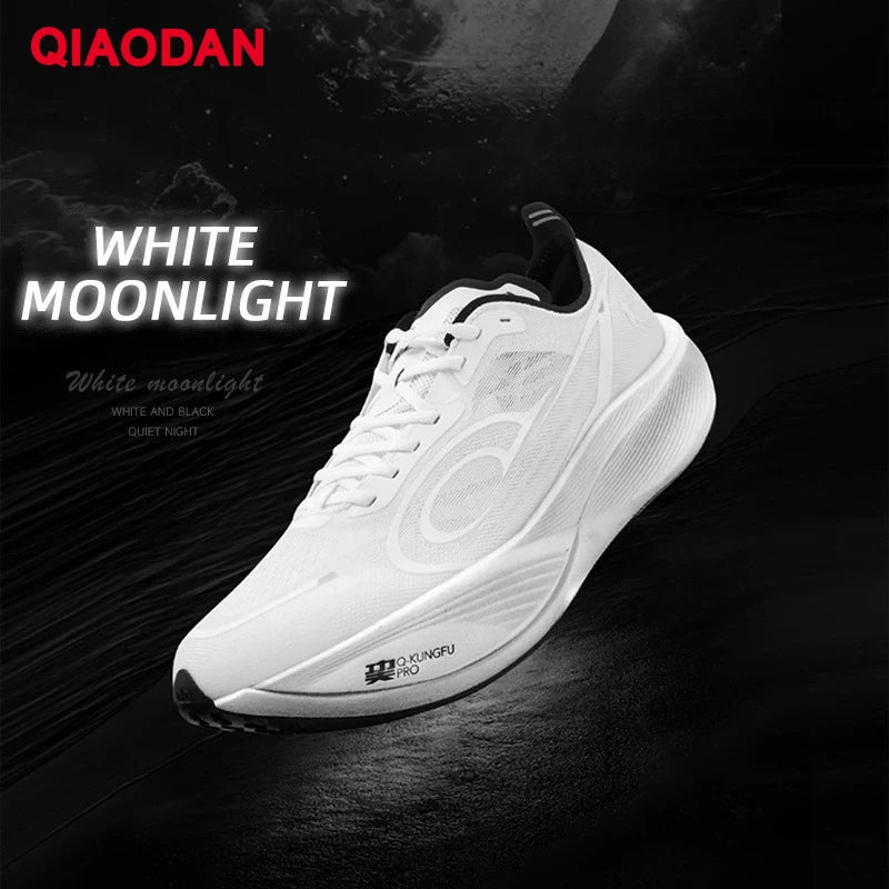 QIAODAN Feiying PB3 Enhanced Edition Professional Marathon Carbon Board Running Shoes 2025 Men's Sneakers QDB023251299T