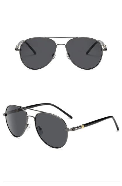Men And Women Polarized Sunglasses Colored Reflective Glasses Driving Sunglasses Black Unisex Pilot Lenses Uv400