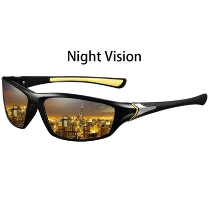 8PCS Fashion Vintage Driving Fishing Cycling  Eyewear Sports Sunglasses Men Women Running Mountaineering Sport Sun Glasses