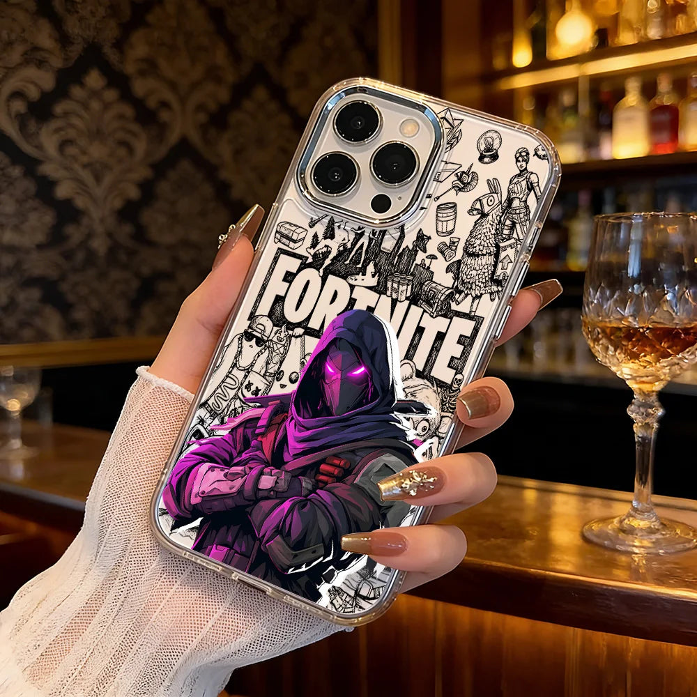 Cartoon Battle Royales Fortnites Phone Case For Xiaomi Mi 15 14T 14 12T 11T 11 Lite Poco M7 X7 X6 F5 F6 X5 X4 GT Pro 4G 5G Cover