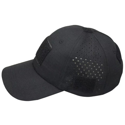 1pcs New Men Camouflage Baseball Cap Breathable Sunscreen Hat Outdoor Sports Hunting Hiking Camping Beach Fishing Sun Hat