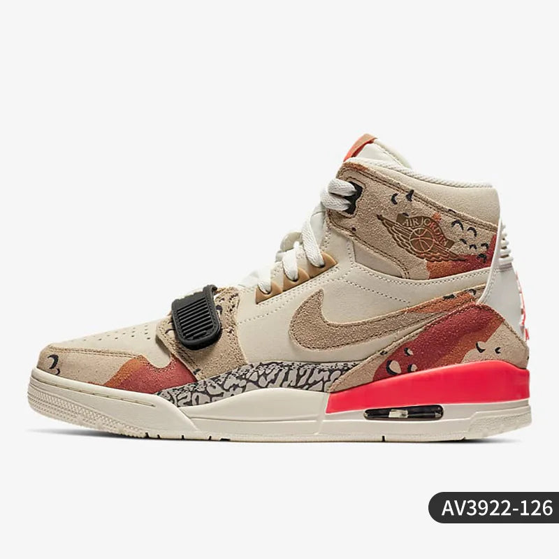 Nike oficial auténticas AIR JORDAN zapatillas de baloncesto deportivas de entrenamiento de caña alta para hombre AV3922-126