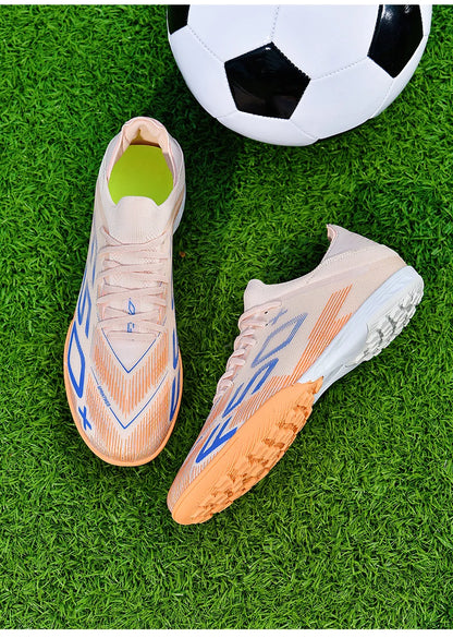 Heren sneakers met grasnoppen Hoogwaardige voetbalschoenen Futsal-voetbalschoenen Antislip voor binnen Populair model met hoge schacht voor buiten