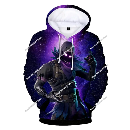 Lastenvaatteet syksyinen collegepaita T-paita huppari uusi Fortnite lasten rento asu mukavat streetwear-vaatteet