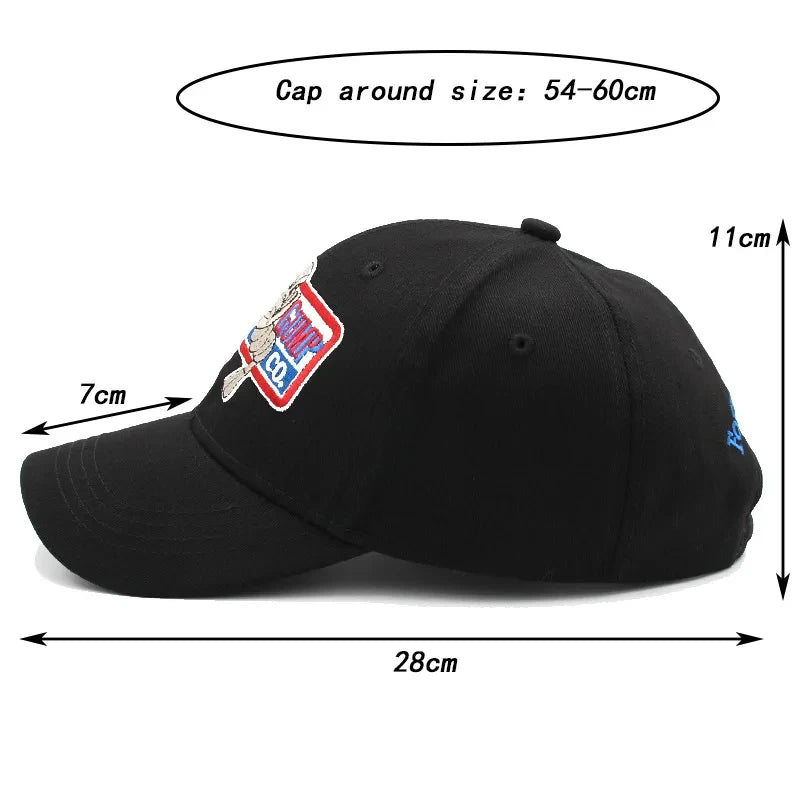 Fashion Design hat 1994 BUBBA GUMP SHRIMP Baseball cap men women Sport hats Summer Cap Embroidered casual Hat Forrest Gump caps