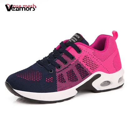 Women Running Shoes Breathable Casual Sneakers Lightweight Gym Outdoor Sport Comfortable