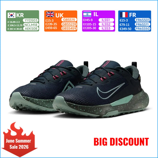 Nike Juniper Trail 2 GTX Herr – bekväma, halkfria, slitstarka, vattentäta trailrunningskor för utomhusbruk HM9734-302