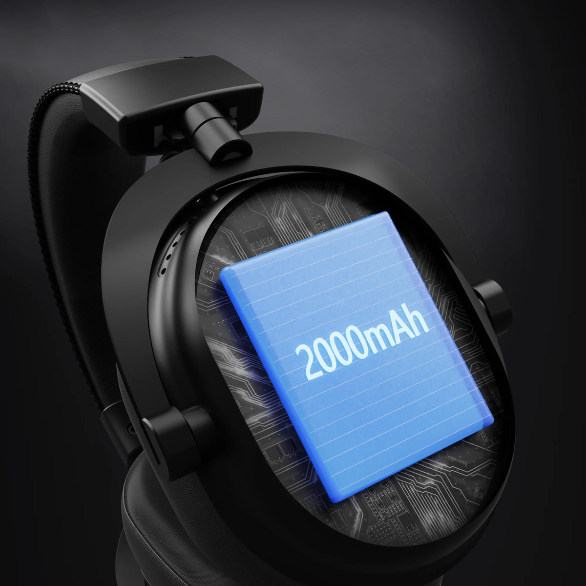 Casque de jeu sans fil magnétique MCHOSE V9 Turbo+ avec son surround 7.1 90 °   Écouteurs pivotants à faible latence avec chargement magnétique RGB