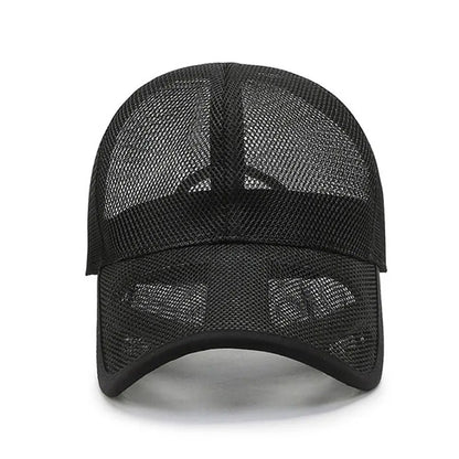 Breathable Sun Protection Caps Fashion Men Women Full Mesh Hats Summer Sunscreen Hats Sun Protection Caps Baseball Cap