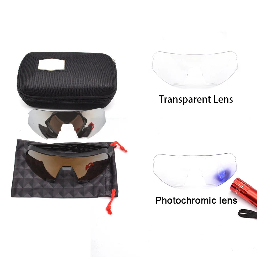 Peter Cycling Sunglasses S3 Outdoor Sports Glasses Men Women road Mountain Bicycle Glasses Riding Polarized Bike Eyewear Goggles