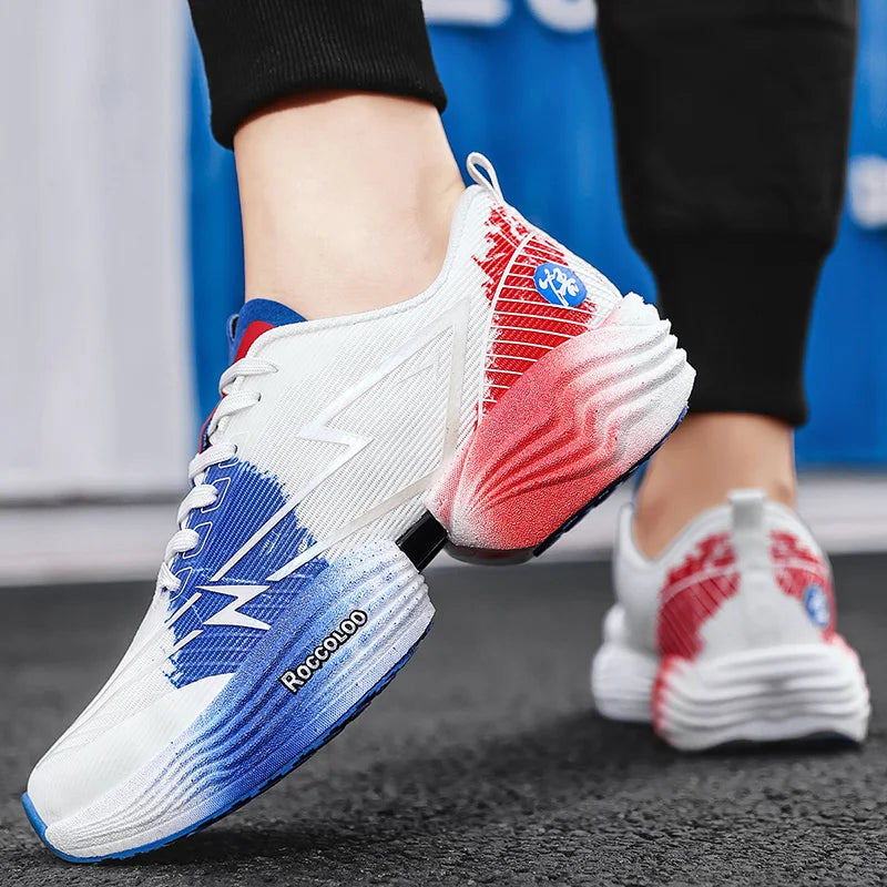 Professionelle Sport-Laufschuhe für Herren und Damen – bequeme Marathon- und Jogging-Trainingsschuhe, stoßdämpfend, hohe Rückfederung, rutschfest, für Rennen geeignet