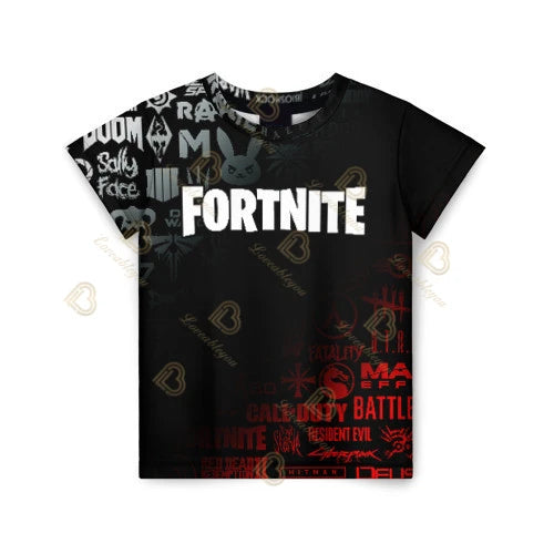 2026 Fortnite T-shirt Boys Summer Anime Game T Shirt Everyone T-Shirt Cute Tee Shirt Basic Battle Gamer Short Sleeve Man Tshirt