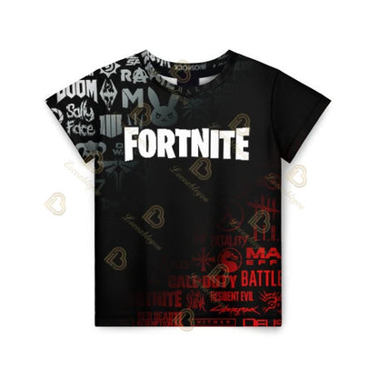 2026 Fortnite T-shirt Boys Summer Anime Game T Shirt Everyone T-Shirt Cute Tee Shirt Basic Battle Gamer Short Sleeve Man Tshirt