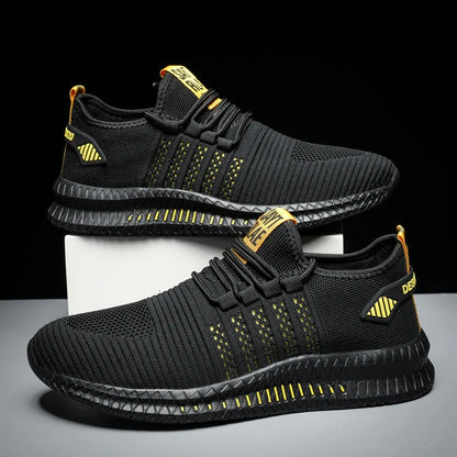 Fashion Sneakers Lightweight Men Casual Shoes Breathable Male Footwear Lace Up Walking Shoe Mens Casual Summer Shoes