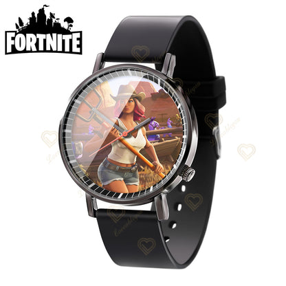 Fortnite Wristwatch for Men Women Watch Battle Game Print 2025 New Watches Quartz Wristwatch Female Children's Birthday Gifts