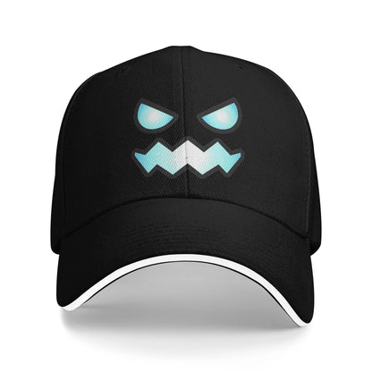 Geometry Game Dash Baseballkasket Casual Ublokeret Niveau Sandwich-hat til mænd og kvinder Åndbart hovedbeklædning til aktiviteter