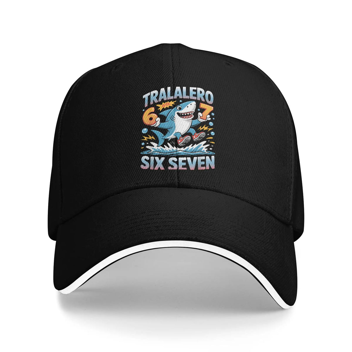 67 Six Seven 6-7 Baseballkeps Populär Steal Brainrot Gaming Meme Sandwich Caps Män Kvinnor Andningsbar Dad Hat Utomhus