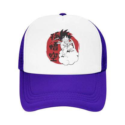 Son Gohan D-Dragon Ball Z Trucker kapica Unisex kapice za prosti čas Trucker delavska kapica Trucker kapica Snapback kapice Mrežaste bejzbolske kapice