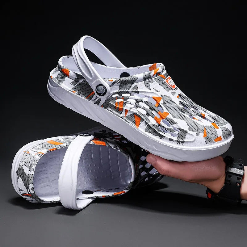 Nouvelle mode sandales hommes sabots sandales confortables respirant plage sandales hommes femmes sabots pantoufles fond souple hommes chaussures