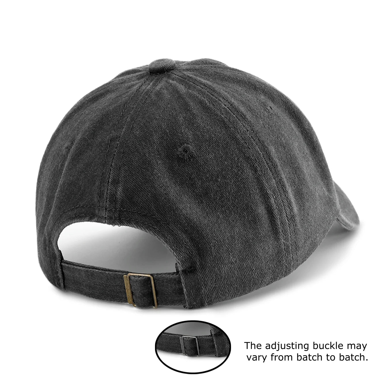 1pc 911 Print Washed Baseball Cap for Adults,  Minimalist Retro Style Casual Soft Adjustable Dad Hat, Perfect As Gift