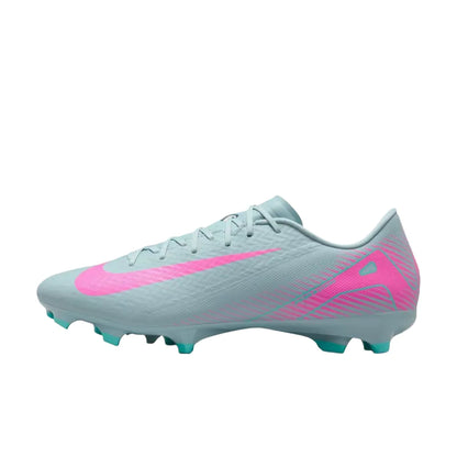 Nike Mercurial Vapor 16 Elite LV8 Ανδρικά παπούτσια ποδοσφαίρου FG – Μαλακά, Άνετα, Για φυσικό χλοοτάπητα, Λευκό/Μπλε HV4887-100