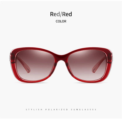 New Luxury Brand Diamond Gradient lens Sunglasses Women Polarized Glasses Driving Anti-glare Sun Glasses oculos de sol feminino