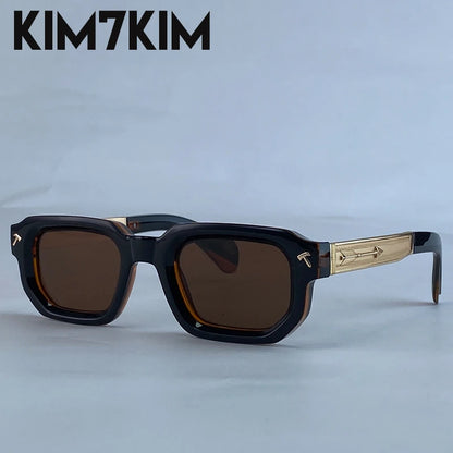 Polarized Square Punk Sunglasses Men 2026 Luxury Brand Classic Rectangle Sunglass UV400 Driving Eyewear Fashion Outdoor Shades