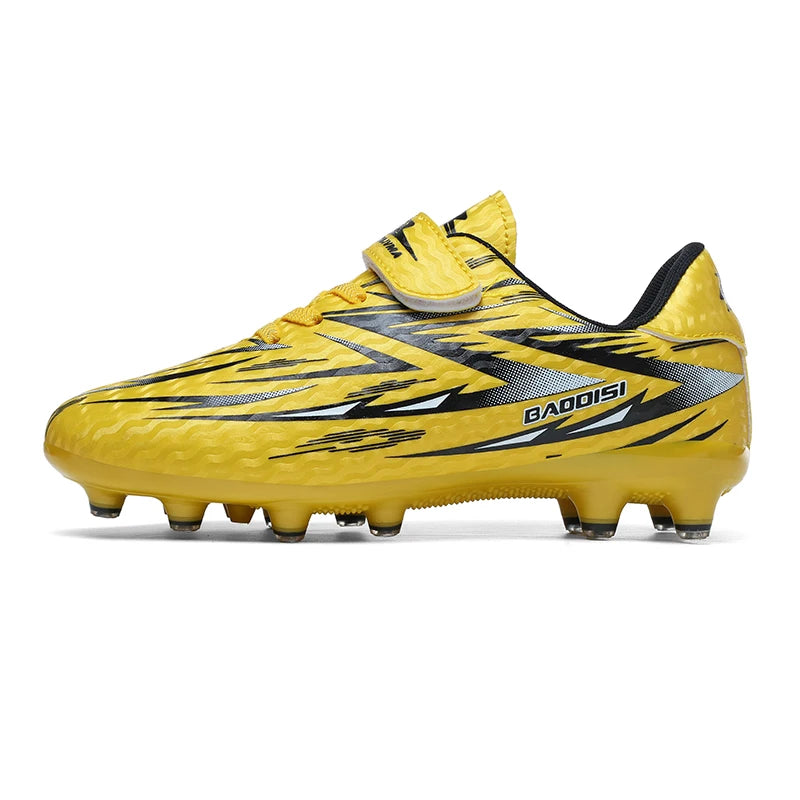 Nouvelles chaussures de Football enfants antidérapant société crampons chaussures de Football enfants salle terrain de Football bottes rapide professionnel Sneaker28-39
