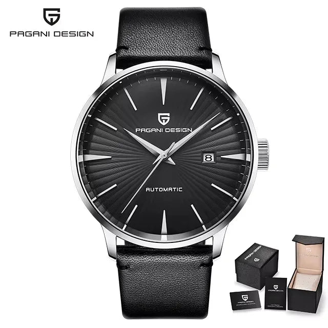 2026 New PAGANI DESIGN Men's Watches Fashion Sports Gold Watch For Men Automatic Mechanical Wristwatches Men Waterproof Leather