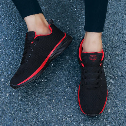 Light Men Sneakers Breathable Mesh Casual Shoes For Men Summer Sport Shoes For Running Plus Size 39-47 Walking Footwear