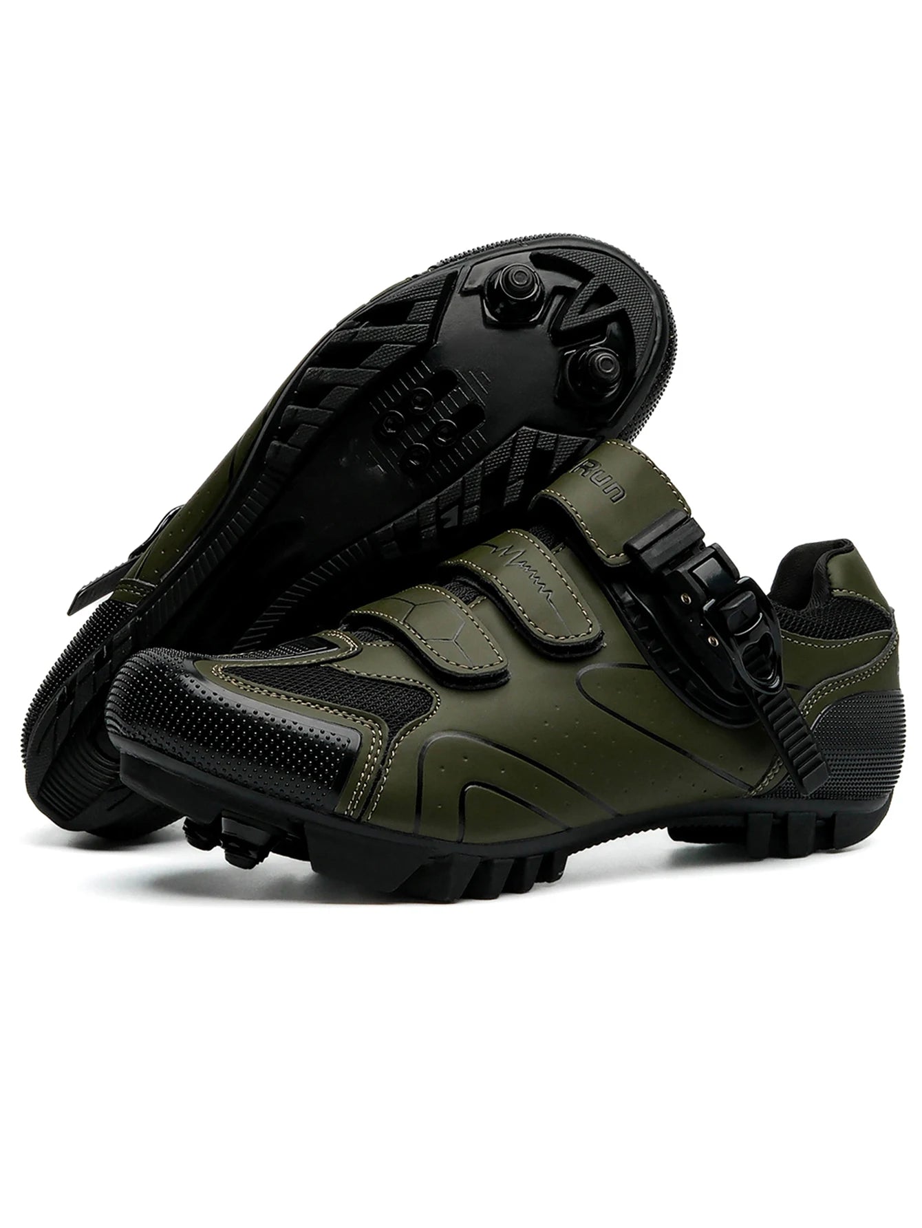 Spring 2025，MTB Cycling Shoes With Clamps For Men,Carbon Sports Shoes, Speed, Mountain Running，Mountain Bike Shoes