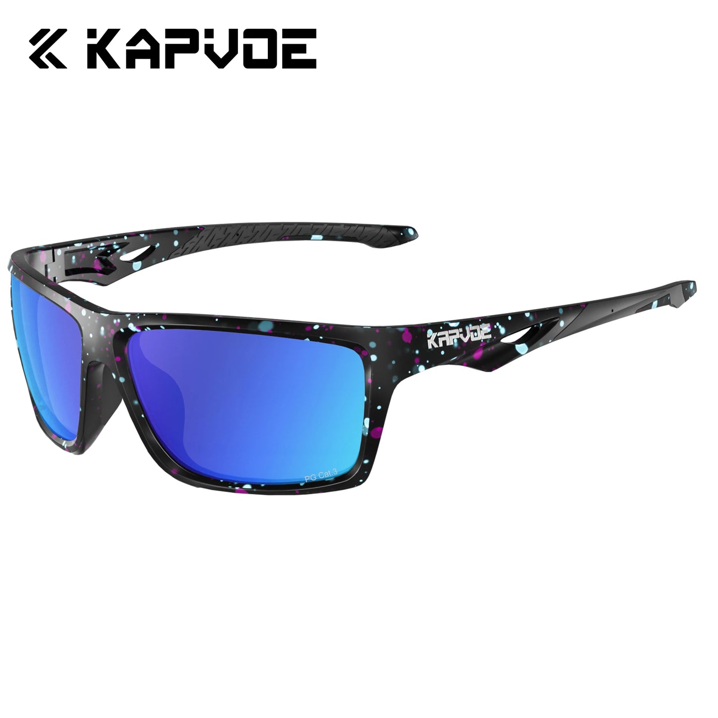 Kapvoe Fishing Sunglasses Polarized Sunglasses for Men Hiking Eyewear UV400 Lens Glasses Glasses HD Lens Outdoor Sunglasses 2026