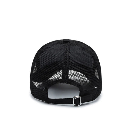Sombrero de pescador de malla transpirable, informal, de secado rápido y de estilo coreano para hombre, ideal para el verano