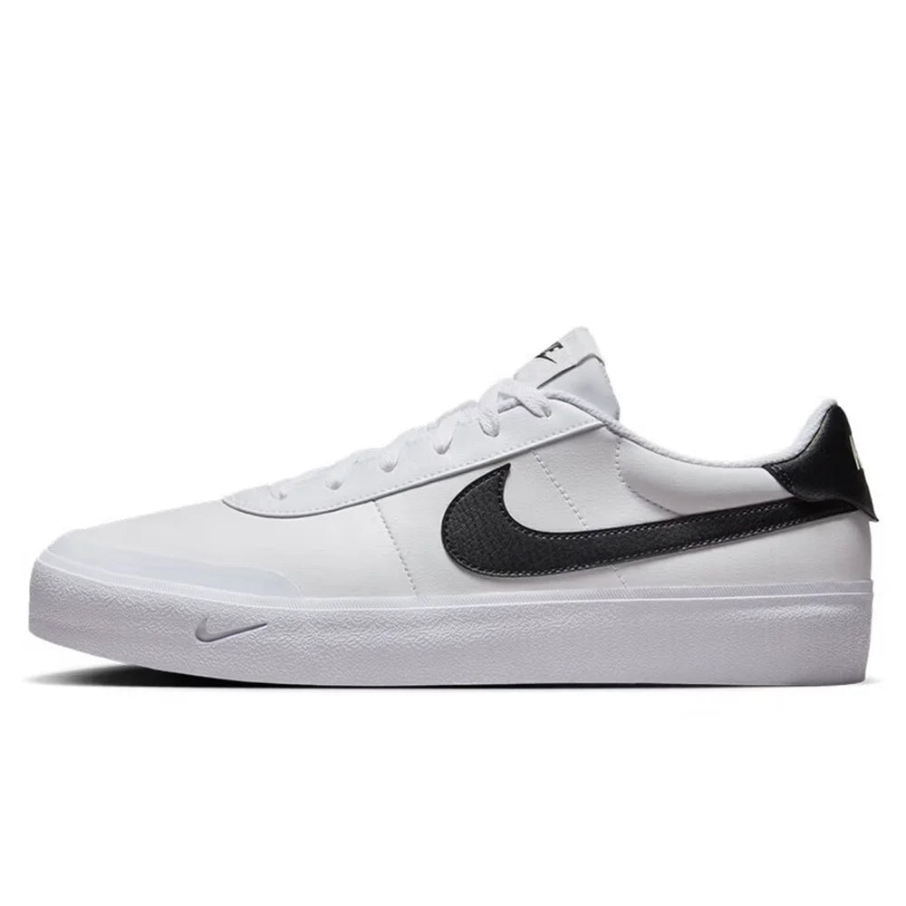 Nike COURT SHOT Herren-Freizeitsneaker: Rutschfeste, strapazierfähige, bequeme und vielseitige Low-Top-Sneaker FQ8146-104