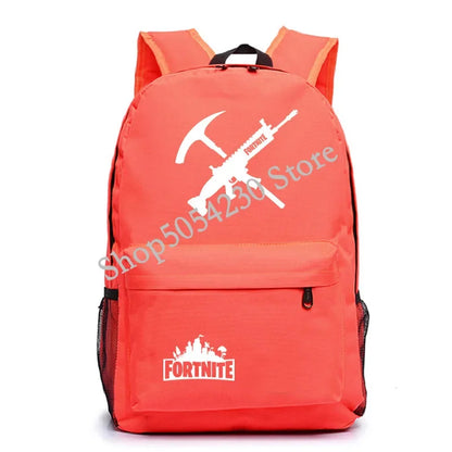 Fortnite Children's Backpack Large Capacity Bolsa Escolar High Quality Waterproof Men Women Victory Game Stationary Kid Rucksack