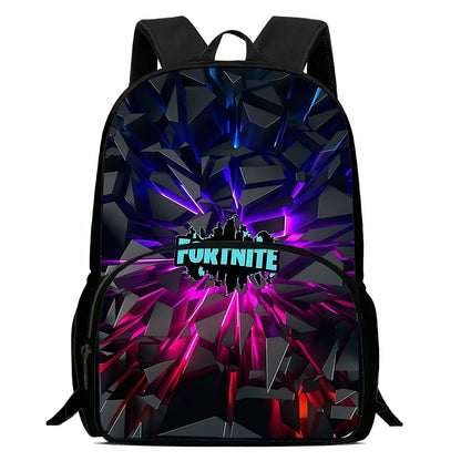 Mochilas Infantis Classic Game Fortnites para Rapazes e Raparigas, Presente de Aniversário para Estudantes, Mochilas Escolares de Grande Capacidade, Duráveis, para Campismo