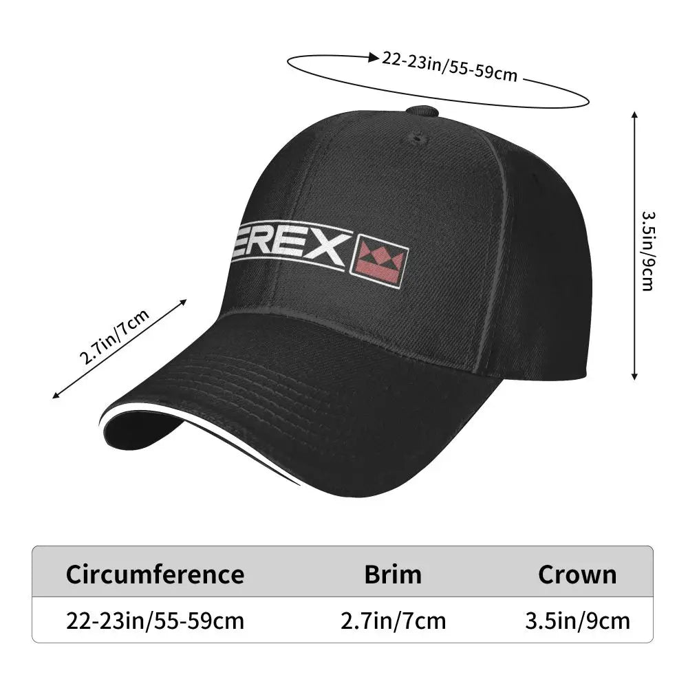 TEREX baseballová čepice pro muže a ženy, módní čepice pro outdoorové sporty a běh, nastavitelná čepice