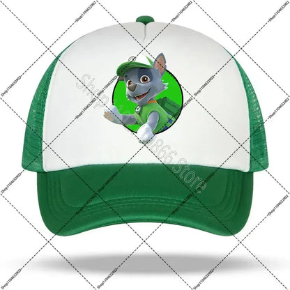 Paw Patrol Hats Chase Skye Baseball Cap Women Man Cute Cartoon Anime Pattern Print Sun Hat Summer Outdoor Caps Birthday Gifts