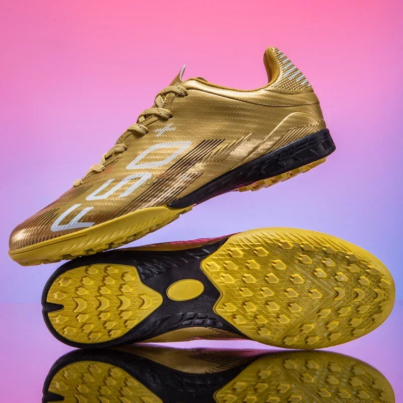 Nouvelles chaussures de football pour hommes, chaussures d'entraînement, baskets professionnelles, chaussures de match sur gazon, chaussures de football antidérapantes pour l'extérieur, chaussures de sport ultralégères,