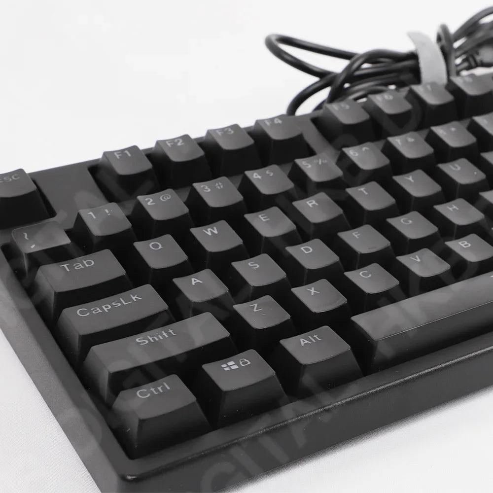 108 Keys ABS Keycaps Black Backlight OEM Profile Suit for 61 87 104 Mechanical Keyboard Anne Pro 2 GK61 SK61 GK64 PC Game Ajazz