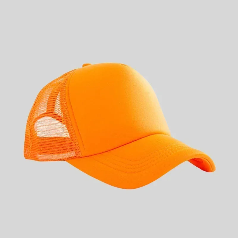 Personalized Logo Trucker Hats Men Women Foam Mesh Hats Sports Team Baseball Caps Custom Logo Sun Hat Snapback Adult Gorras Caps
