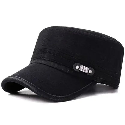 1pc Spring and Autumn Flat Top for Men and Women Soft Top Baseball Caps with FS Label, Outdoor Fishing Sunshade,Daily Use