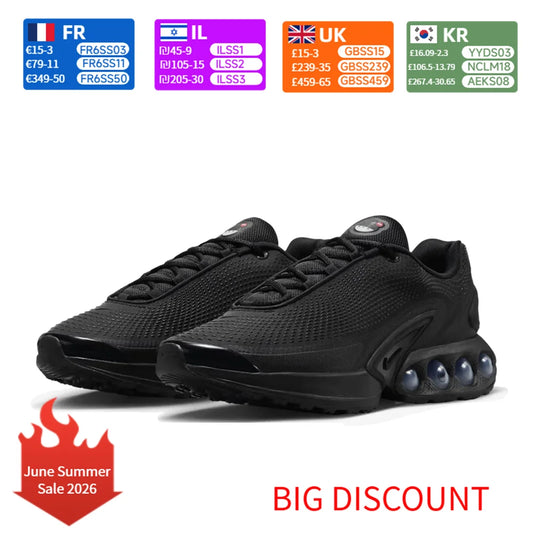 Nike Air Max Dn udobna i minimalistička izdržljiva niska casual lifestyle tenisica za muškarce, crna, DV3337-006